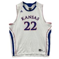 アディダス バスケットボールユニフォーム 2XL NCAAカンザス大学【4906