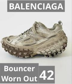 BALENCIAGA ディフェンダー　 SPモデル　泥ダメージ加工　スニーカー