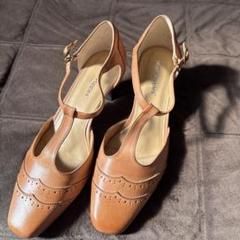 Hush Puppies ブラウン パンプス
