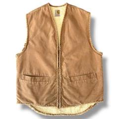 Carhartt カーハート ダックベスト　内側ボアフリース 楽天市場】米国直輸入 カーハート ダック ベスト キルティング
