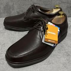 新品未使用　アシックスランウォーク　ドレスシューズ　uチップ　ブラウン　1879