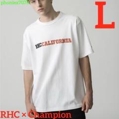RHC × Champion カリフォルニア USA Tee【L】Tシャツ 黒