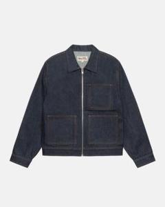 『stussy』ZIP WORK JACKET DENIM