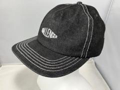 challenger チャレンジャー デニム ロゴ キャップ CAP 黒 美品 CHALLENGER チャレンジャー デニム キャップ