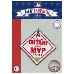 大谷翔平エンジェルス2021アメリカンリ―グMVP記念MLB公認パッチ日本未発売