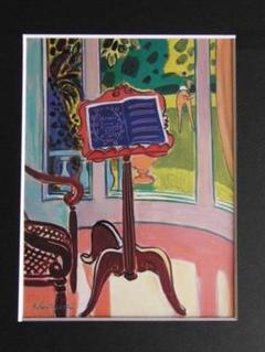 坂口紀良、乗馬の見える音楽の部屋、希少画な集画、状態良好 坂口紀良、乗馬の見える音楽の部屋、希少画な集画、状態良好
