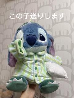 ディズニーストア スティッチ ぬいぐるみ PAJAMA STYLE パジャマ パジャマ姿のスティッチを描いたホーム雑貨でリラックスタイムを
