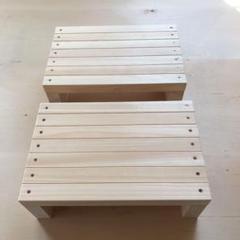 ヒノキの台 2つセット