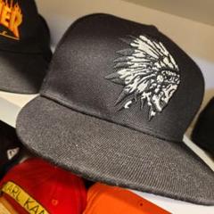 【レア❗️】ケイラーアンドサンズ×ブラックレーベル×スカルインディアン×キャップ