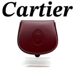 カルティエ マストライン コインケース 小銭入れ ボルドー 未使用品 70701のサムネイル