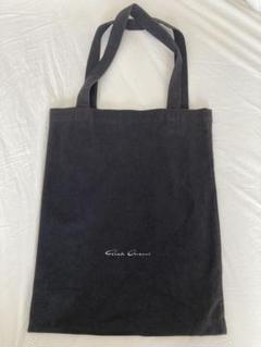✨美品✨Rick Owens　トートバッグ　牛本革　ブラック　大容量 Rick Owens - 新品 RICK OWENS SMALL MESSENGER トートバッグの