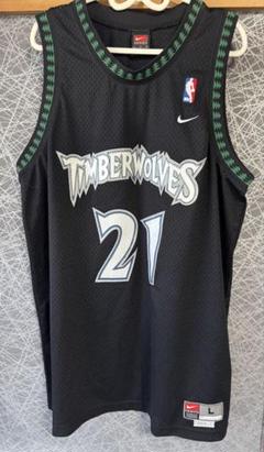 【NIKE】Garnett #21 Timberwolves ユニフォームL