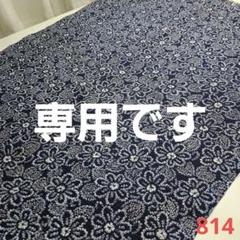 総絞りの風合い=リップル加工=未使用品木綿着物解き　814