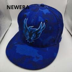 ◆502 NEWERA　ニューエラ　キャップ　ブルー　アジャスタ