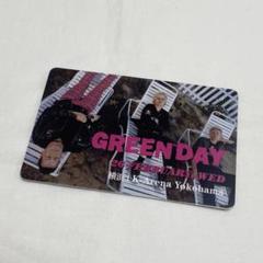 GREEN DAY グリーンデイ　横浜公演　来場者記念カード