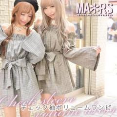 MARS(チェック柄ミニワンピース)