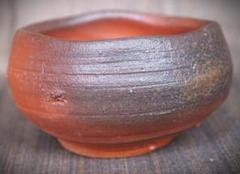 人気作家★中村真【師：中村六郎・金重道明】備前（窯変）湯のみ★共箱 人気作家☆中村真【師：中村六郎・金重道明】備前（窯変）湯のみ☆