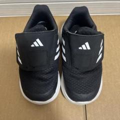 adidas ブラック スニーカー マジックテープ