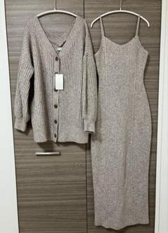 2025年最新】RIELLE RICHE Knit Cardigan Set One-Pieceの人気