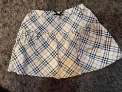 BURBERRY チェック柄フレアスカート（ボディスーツ付き）
