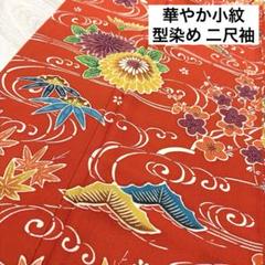おおしぼ縮緬 京紅型 振袖 | リサイクル着物 知久（ちきゅう）
