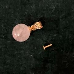 18K 突き刺し付きバチカン と穴塞ぎ