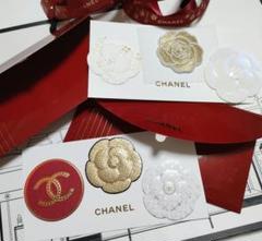 2021年CHANELリボン2ロール＆カメリアステッカー❣️ホリデー 2021年CHANELリボン2ロール＆カメリアステッカー❣️ホリデーオ