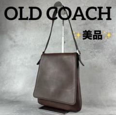 ✨美品✨コーチ　ワンショルダーバッグ　ハンドバッグ　グラブタンレザー　ブラウン