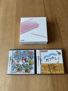 【中古品】Nintendo DS lite/ソフト　ヨッシーアイランド、カブトレ