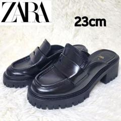 極美品】ZARA トラックソールミュールローファー 36 - メルカリ
