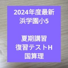 浜学園小5S 2025年最新】浜学園 復習テスト 小5の人気アイテム - メルカリ