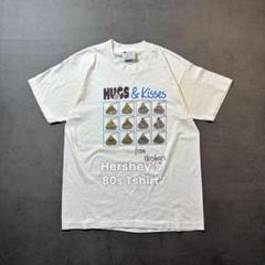 80s 企業系Tシャツ ハーシーズ チョコレート USA製シングルステッチ 古着 80s 企業系Tシャツ ハーシーズ チョコレート USA製シングル