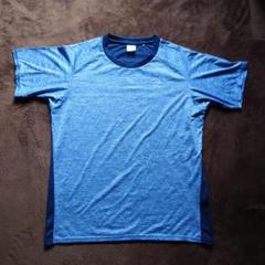 Mizuno ラウンドネック Tシャツ XL 青