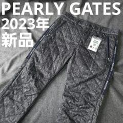 新品【パーリーゲイツ】2023年人気サイドロゴ×ヘリンボーン 中綿ゴルフパンツM 新品【パーリーゲイツ】2023年人気サイドロゴ×ヘリンボーン 中綿