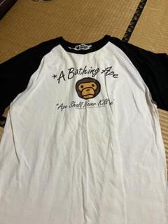 デッドストック】『A BATHING APE』ミロック❗ラグランカットソー