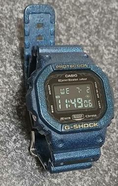CASIO G-SHOCK DW-5600GM ブルーガンメタリック DW-5600GM-1 Metallix-G ブルーガンメタリック – G-BRIDGES