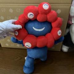 ミャクミャクbigぬいぐるみ　笑顔