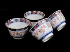 古伊万里　金襴手　烏帽子に紅葉の図　向付　４客　E203AS-BWg 古伊万里 金襴手 烏帽子に紅葉の図 向付 4客 E203AS-BWg - メルカリ