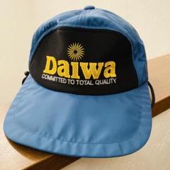ヴィンテージ品 DAIWA ダイワ 旧ロゴ 刺繍 イヤーダウン キャップ ヴィンテージ品 DAIWA ダイワ 旧ロゴ 刺繍 イヤーダウン