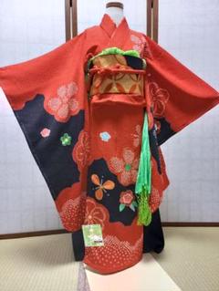 未使用超美品正絹長襦袢反物1228 着物個性的春画艶絵エロ