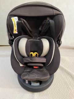 美品✨エールべべ・クルット 5i グランス ISOFIX 最上位モデル 新生児 KURUTTO5 新生児から使える日本製回転式チャイルドシート | 日本
