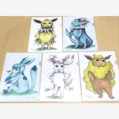 ヒグチユウコ　ポケモン　プロジェクトイーブイ　クリアファイル ポケモンセンター ヒグチユウコ プロジェクトイーブイ クリアファイル ポケモン