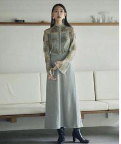ameri vintage FLOWER LACE DRESS Mサイズ Ameri vintage FLOWER LACE DRESSS Mサイズ（1サイズ】Framed