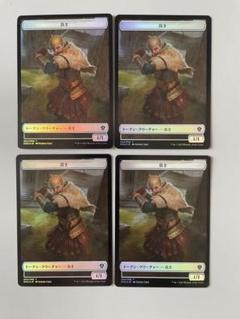 プラトークン 騎士 foil 3枚セット - メルカリ