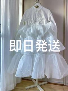 完売品　新品未使用タグ付　Bibiy. DOVE SHIRT DRESS bibiy.DOVE SHIRT DRESS - メルカリ