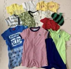 ロンパース夏服まとめ売り70cm 全10着 - メルカリ