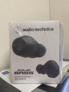 SOLID BASS ワイヤレスイヤホン ATH-CKS30TW BK ブラックのサムネイル