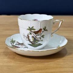 【美品】HEREND ヘレンド ロスチャイルドバード カップ＆ソーサー　②