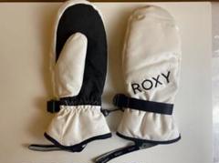 美品! ロキシー Mサイズ レディース スノーボードグローブ ミトン