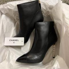 新品/未使用】CHANEL36本革ショートブーツ 箱・袋付！ - メルカリ